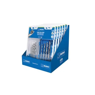 ESPOSITORE PUNTE RETTIFICATE PER LEGNO ATTACCO 1/4" HEX 05008