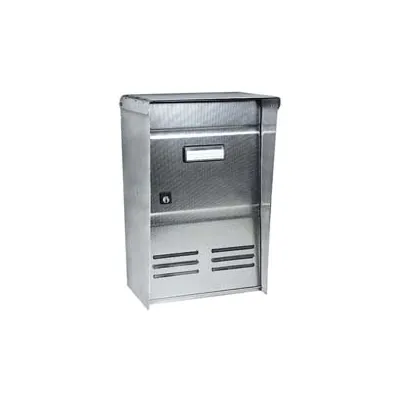 CASSETTA POSTALE PORTARIVISTE INOX SERIE DUBLO PER ESTERNI