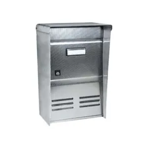 CASSETTA POSTALE PORTARIVISTE INOX SERIE DUBLO PER ESTERNI