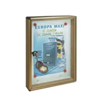 BACHECA PORTA AVVISI PER INTERNI CM.30X5X40H.