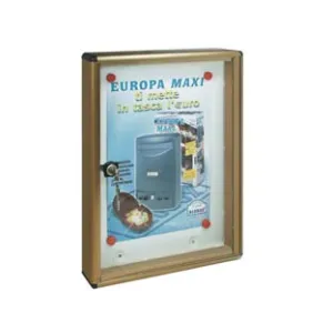 BACHECA PORTA AVVISI PER INTERNI CM.30X5X40H.