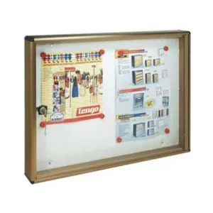 BACHECA PORTA AVVISI PER INTERNI CM.55X5X40H.