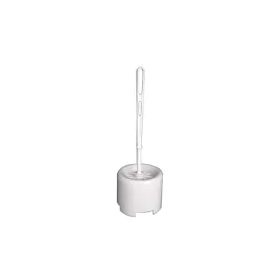 PORTASCOPINO WC TULIPANO IN PLASTICA ABS BIANCA