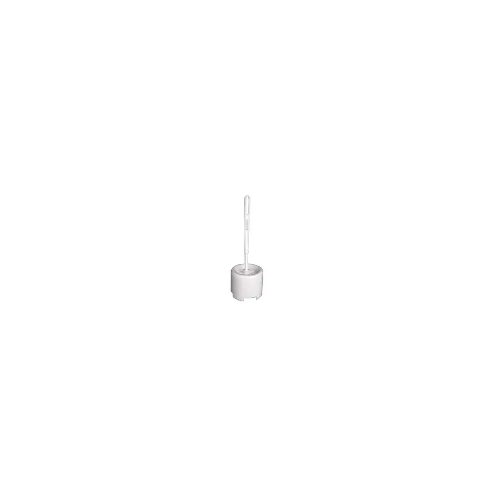 PORTASCOPINO WC TULIPANO IN PLASTICA ABS BIANCA
