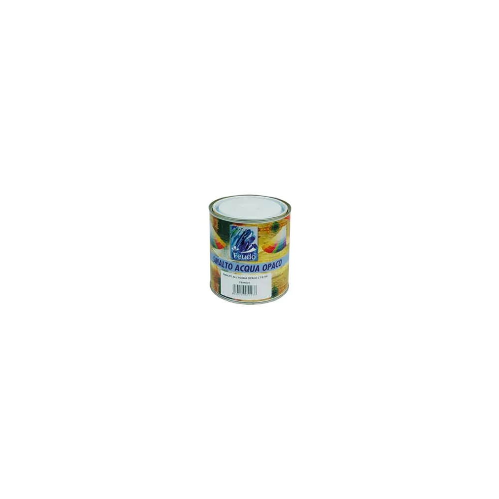 SMALTO ALL'ACQUA OPACO IN BARATTOLO (WASSER LACK LUX)