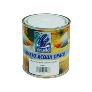 SMALTO ALL'ACQUA OPACO IN BARATTOLO (WASSER LACK LUX)