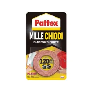 PATTEX NASTRO BIADESIVO MILLECHIODI TAPE