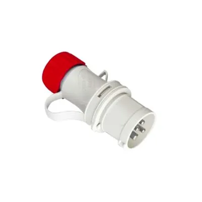SPINA INDUSTRIALE VOLANTE ARGO ROSSA 3P+T CEE IP54