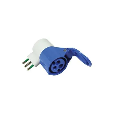 ADATTATORE INDUSTRIALE CON SPINA 16A E PRESA CEE 309