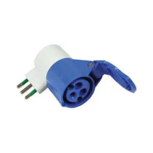 ADATTATORE INDUSTRIALE CON SPINA 16A E PRESA CEE 309