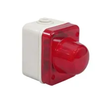 SEGNALATORE STATICO A PARETE ROSSO