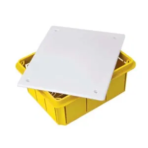 SCATOLA DI DERIVAZIONE DA INCASSO CON COPERCHIO IP40