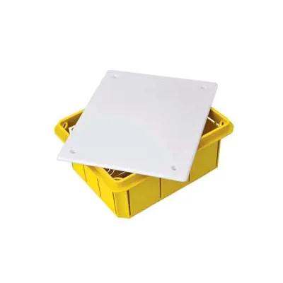 SCATOLA DI DERIVAZIONE DA INCASSO CON COPERCHIO IP40