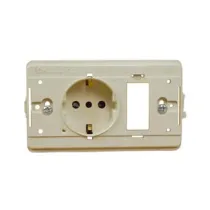PRESA SCHUKO COMBINATA +1 POSTO VUOTO "VENUS"