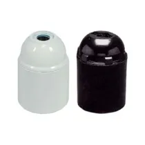 PORTALAMPADA E27 TERMOPLASTICO LISCIO