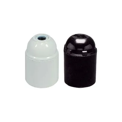 PORTALAMPADA E27 TERMOPLASTICO LISCIO