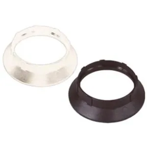 GHIERA TERMOPLASTICA PER PORTALAMPADA E27
