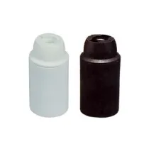 PORTALAMPADA E14 TERMOPLASTICO LISCIO