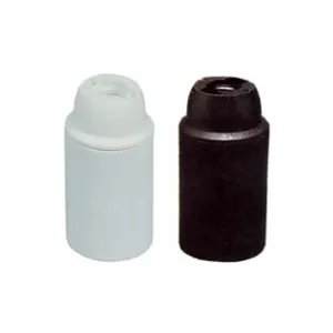 PORTALAMPADA E14 TERMOPLASTICO LISCIO
