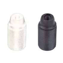 PORTALAMPADA E14 TERMOPLASTICO FILETTATO