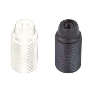 PORTALAMPADA E14 TERMOPLASTICO FILETTATO