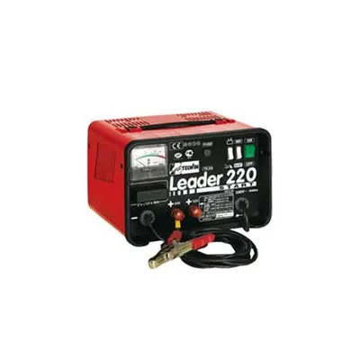 CARICABATTERIE CON AVVIATORE LEADER 220 START 30/180A 12V