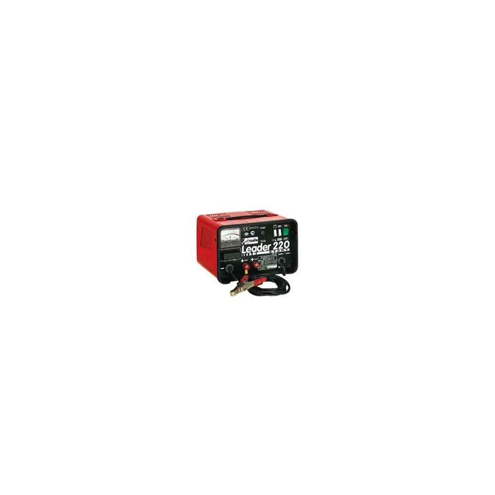 CARICABATTERIE CON AVVIATORE LEADER 220 START 30/180A 12V