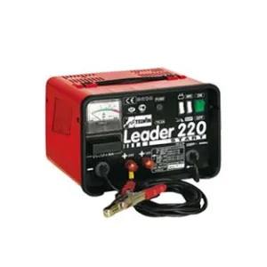 CARICABATTERIE CON AVVIATORE LEADER 220 START 30/180A 12V