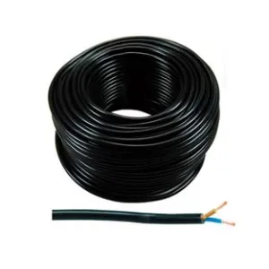 CAVO ELETTRICO BIPOLARE SIMILGOMMA NERO H05VV-F