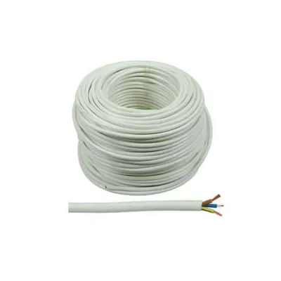 CAVO ELETTRICO MULTIPOLARE SIMILGOMMA BIANCO H05VV-F