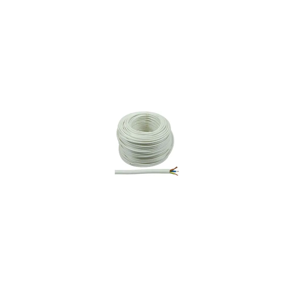 CAVO ELETTRICO MULTIPOLARE SIMILGOMMA BIANCO H05VV-F