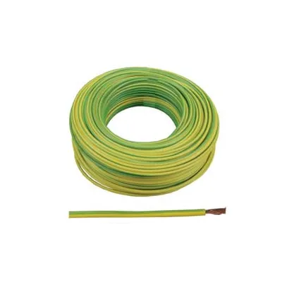 CAVO ELETTRICO UNIPOLARE ANTIFIAMMA GIALLO/VERDE