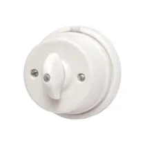 PORCELLANA INTERRUTTORE DEVIATORE 10A 250V IN PORCELLANA