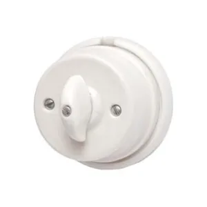 PORCELLANA INTERRUTTORE DEVIATORE 10A 250V IN PORCELLANA