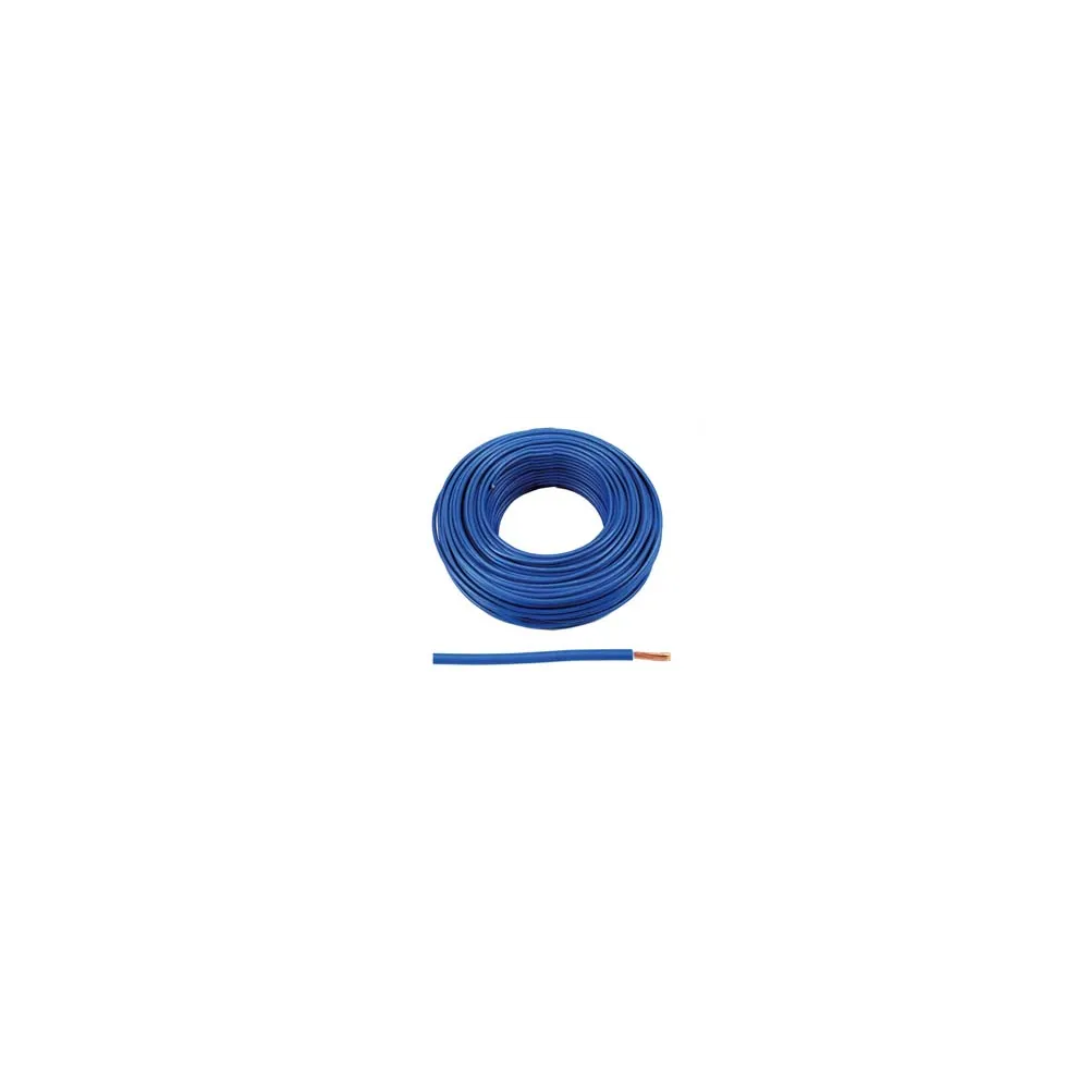 CAVO ELETTRICO UNIPOLARE ANTIFIAMMA BLU FS17