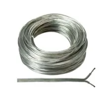 CAVO ELETTRICO BIPOLARE PIATTINA COSTA STRETTA ARGENTO
