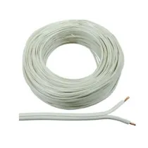CAVO ELETTRICO BIPOLARE BIANCO H03VVH2-F