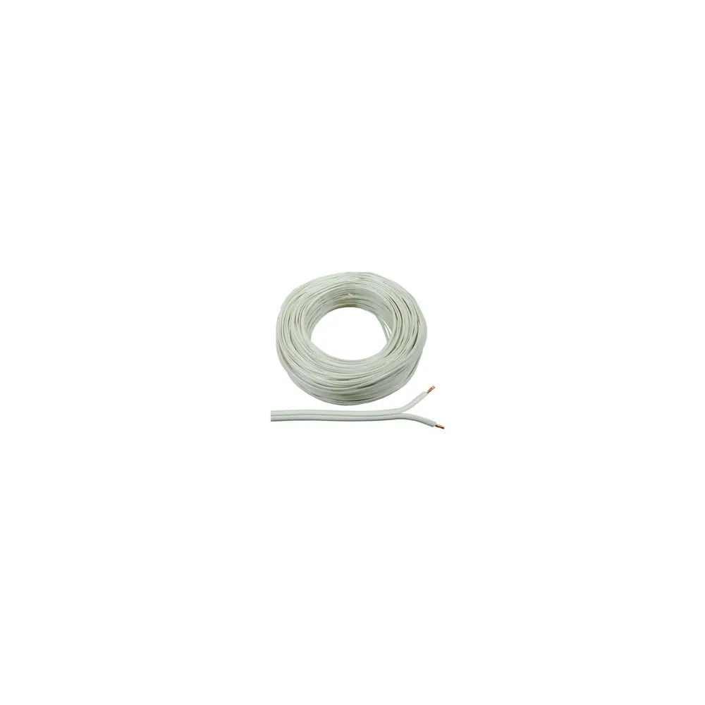 CAVO ELETTRICO BIPOLARE BIANCO H03VVH2-F