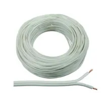 CAVO ELETTRICO BIPOLARE BIANCO H03-VHFI