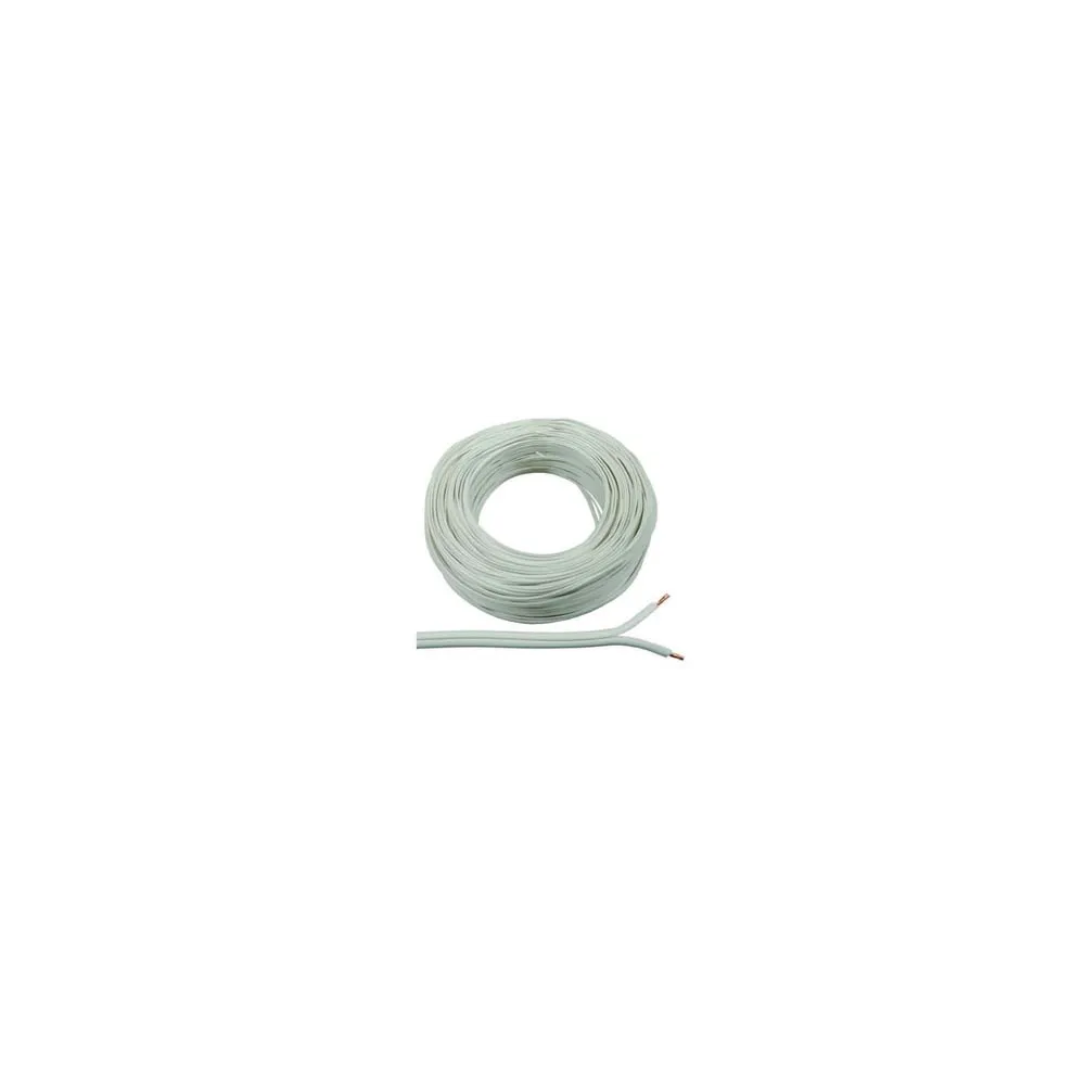CAVO ELETTRICO BIPOLARE BIANCO H03-VHFI