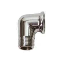 GOMITO MASCHIO FEMMINA OTTONE CROMATO