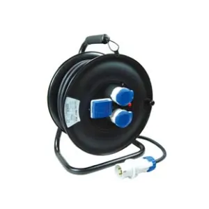 AVVOLGICAVO ELETTRICO DA CANTIERE UNIVERSALE 3PRESE MT30 LINEA GARANTI