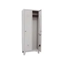 ARMADIO SPOGLIATOIO A DUE POSTI MONTATO