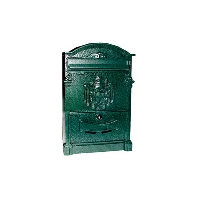 CASSETTA POSTALE IN ALLUMINIO PER ESTERNI "RESIDENCE" VERDE