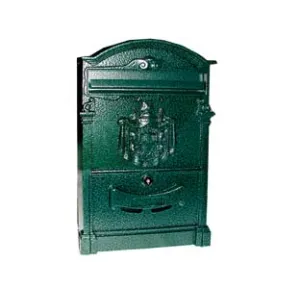 CASSETTA POSTALE IN ALLUMINIO PER ESTERNI "RESIDENCE" VERDE