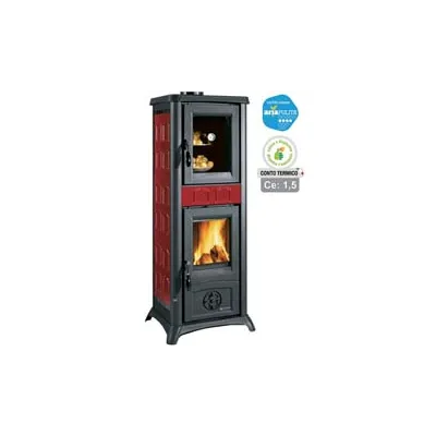 STUFA A LEGNA GEMMA 5.0 FORNO 7
