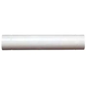 TUBO PORCELLANATO PER STUFE A LEGNA BIANCO LUCIDO