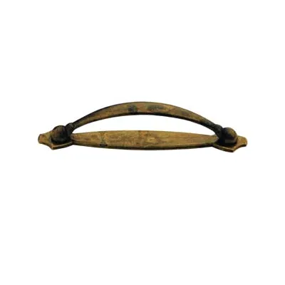 MANIGLIE PER MOBILI FISSE MOD.18900 IN OTTONE ANTICATO