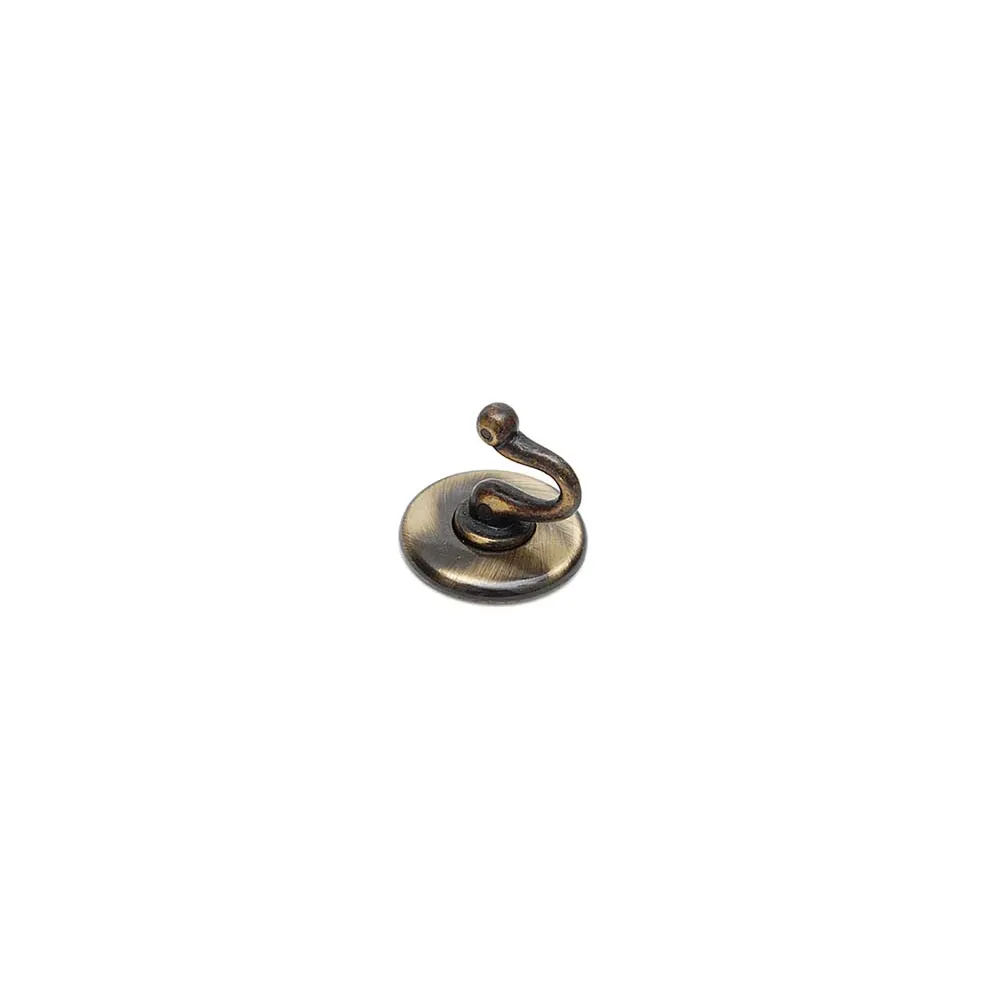 GANCI ADESIVI SMERALDO OTTONE SPAZZOLATO