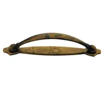 MANIGLIE PER MOBILI FISSE MOD.18900 IN OTTONE ANTICATO